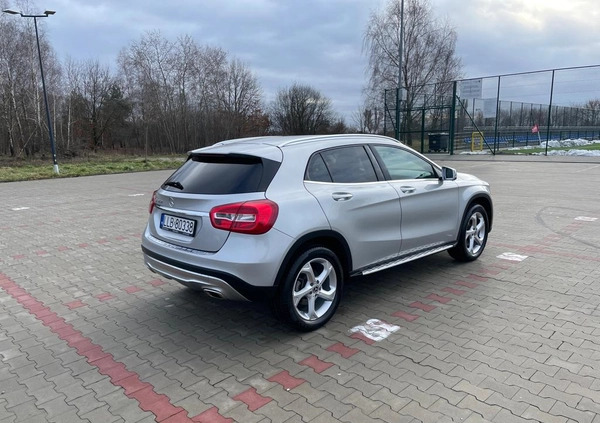 Mercedes-Benz GLA cena 92000 przebieg: 88400, rok produkcji 2017 z Lublin małe 596